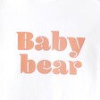 Close Up of Baby Bear Short Sleeved Babygrow