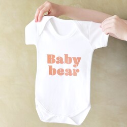 Baby Bear Short Sleeved Babygrow