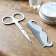 Scissor and Comb in Damn Handsome Beard Grooming Kit