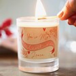 Model Lighting Valentine's Day Cherub Scented Soy Candle
