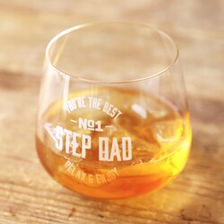 Personalised No1 Whiskey Glass