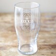 Personalised You're The Best Pint Glass on Wooden Table