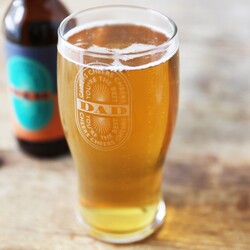 Personalised You're The Best Pint Glass