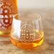 The Legend Dad Whiskey Glass Filled with Whiskey