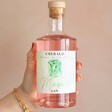 Model Holding Personalised 50cl May Birthstone Gin