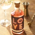 Personalised 50cl Bold Love Gin