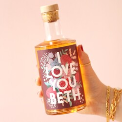 Personalised 50cl I Love You Whisky