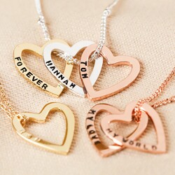 Personalised Valentine's Love Heart Necklace