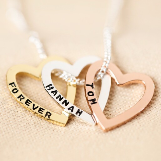 Personalised Love Heart Necklace | Lisa Angel