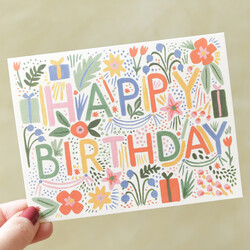 Rifle Paper Co. Fiesta Birthday Card