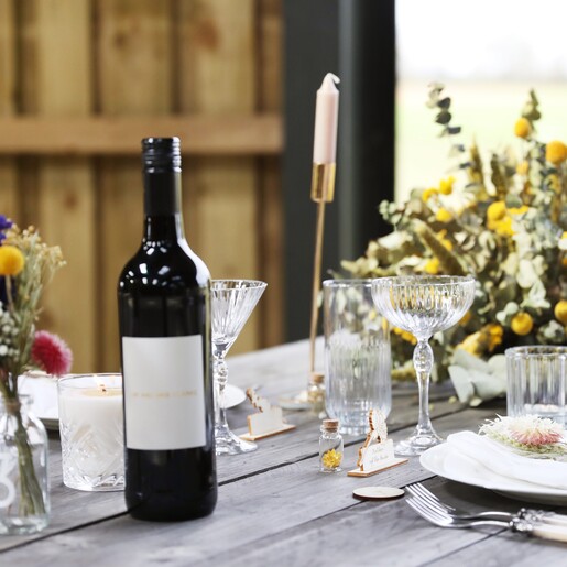 Art Deco Coupe Glass on Table