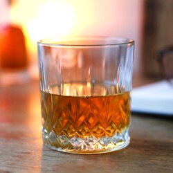 Etched Whisky Tumbler
