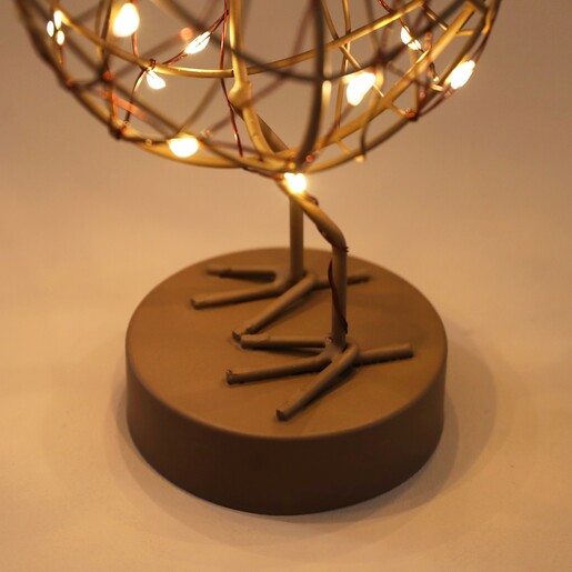 Battery Area Robin Bottom Stand of Indoor Light Up Decoration