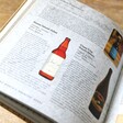 Craft Beer Book Open on Wood Surface