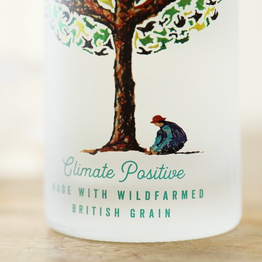 Bottom of Bottle of 70cl Sapling Gin