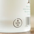 Gluten Free Label on Personalised 70cl Sapling Gin Bottle