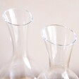 Angled Tops of LSA Wine and Water Carafe Set