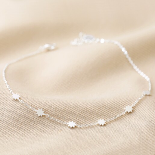 Starry Anklet in Silver Stainless Steel Starry Anklet in Silver