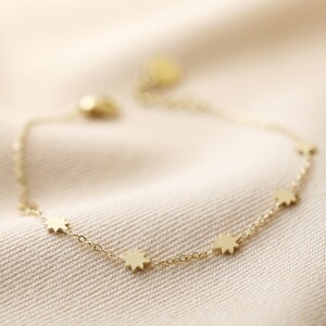Stainless Steel Starry Bracelet in Gold
