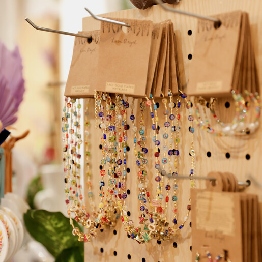 Millefiori Bead Amour Necklace Full Necklace in shop