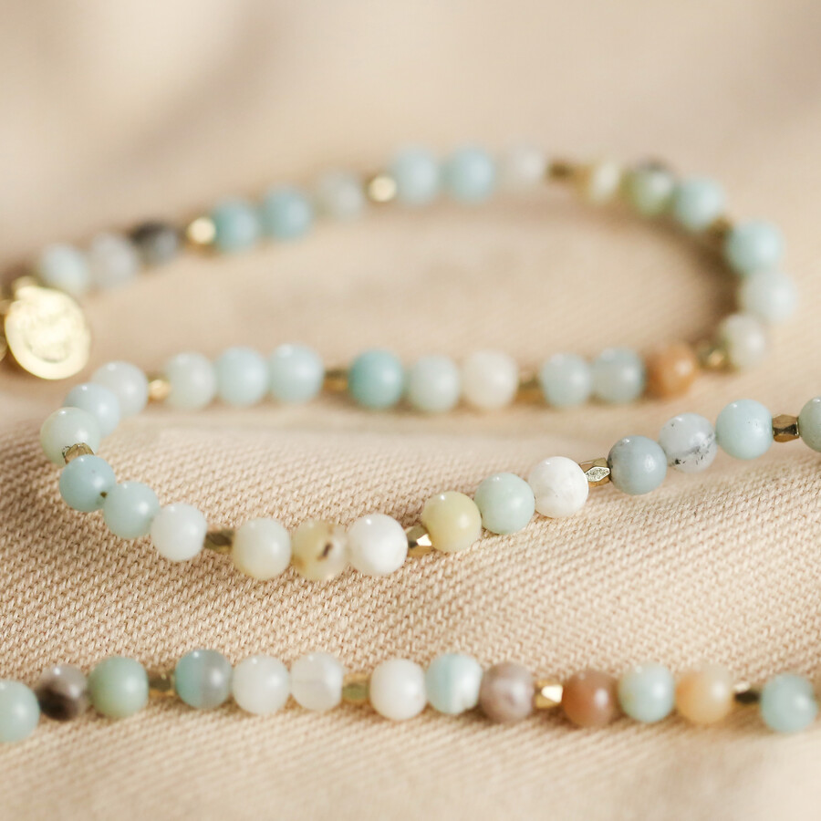 Mint Julep Small Green Beaded Necklace | Ben-Amun Jewelry