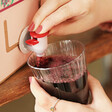 Close Up of Tap Personalised Box of Red Wine