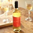 Personalised Love Potion Valentine's Day White Wine