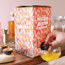 Personalised Valentine's Box of Pornstar Martini