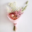 Vintage Pink Flowers option for Personalised Foil Dried Flower Mother's Day Card