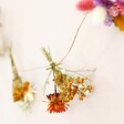 Dried Flower Posy Bunting Close-up