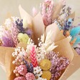 Colours in Easter Token Dried Flower Posy