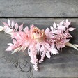 Blush Pink Dried Flower Hair Comb