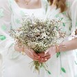 Lavender and Gypsophila Dried Flower Wedding Bouquet