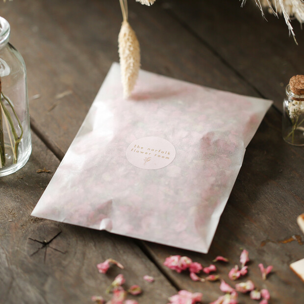 Pink Dried Flower Natural Confetti
