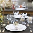 Set of 2 Set of White and Natural Dried Flower Place Settings