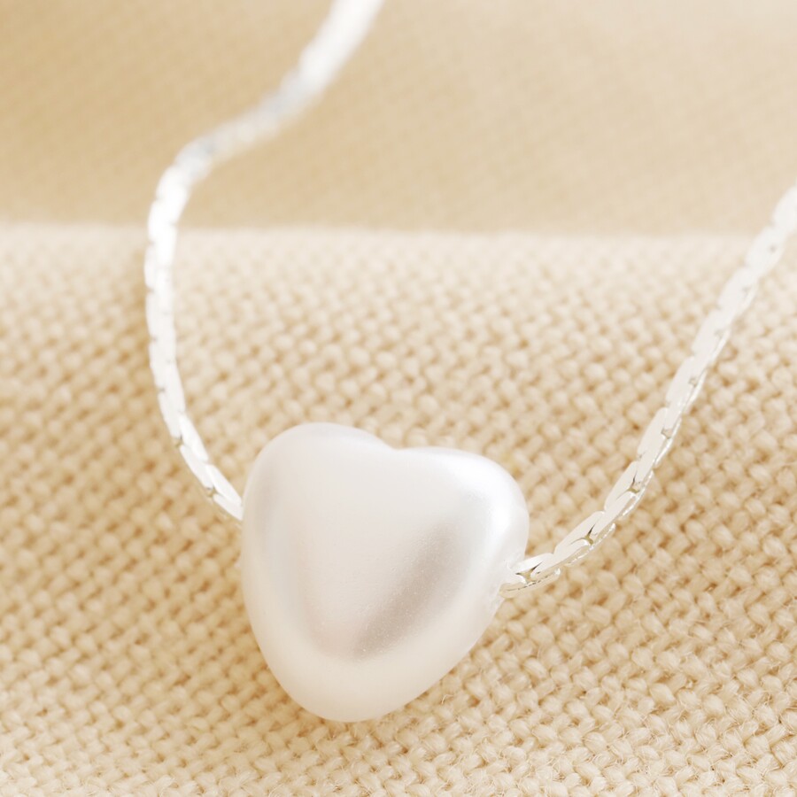 Shop Sydney Evan 14k Gold & Diamond Pearl Heart Necklace