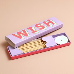 Bombay Duck Wish Incense Stick and Holder Set