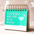 Front Cover of Cocktail Recipe Flip Chart 