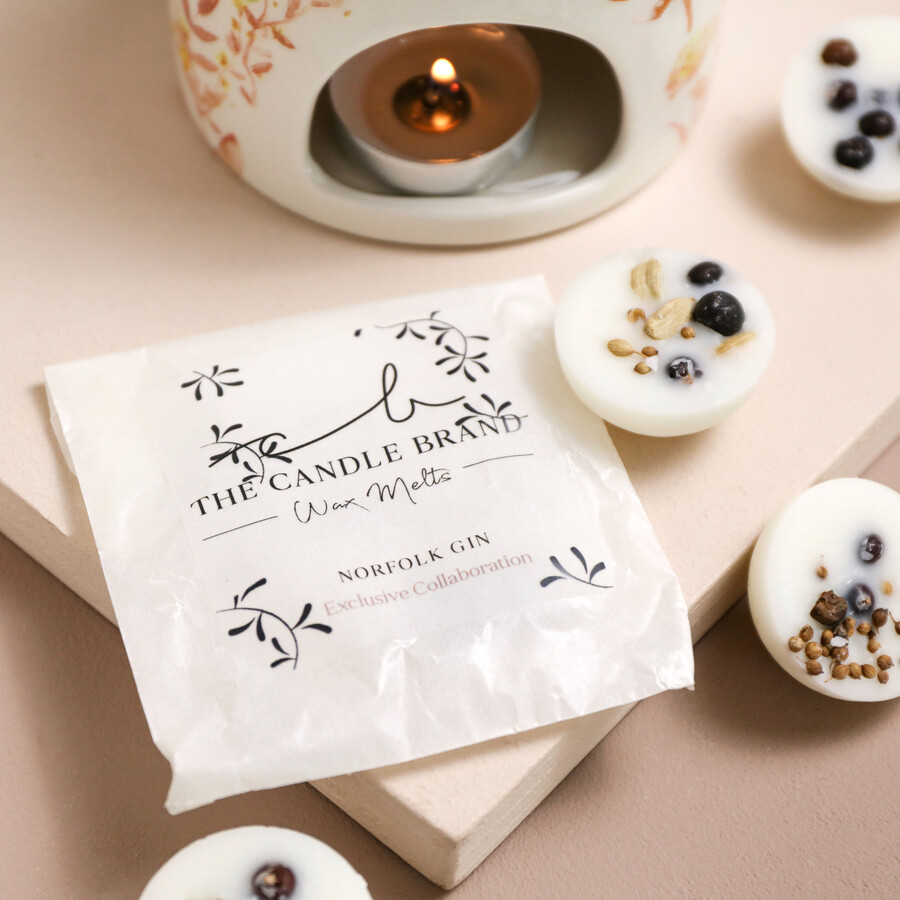 Norfolk Gin Wax Melts Homeware The Candle Brand Lisa Angel