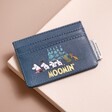 Back of House of Disaster Moomin Forest Card Holder on beige background
