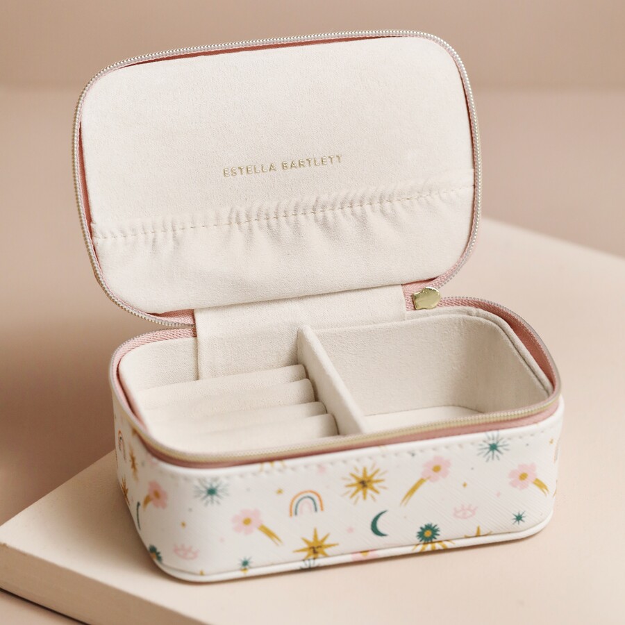 Mini Cream Jewellery Case Estella Bartlett Lisa Angel