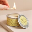 Model Lighting East of India Sending Sunshine Scented Tin Candle