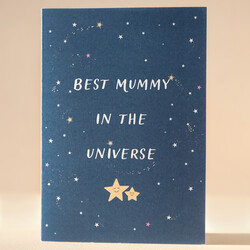 Best Mummy Mother's Day Card