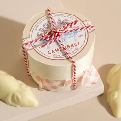 The Chocolate Gift Company Cheese Wheel Box of White Chocolate Mice