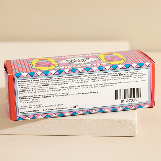 Ingredients on Back of Chocolate Mallow Mouthfuls Box