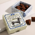 The Truffle Sniffer Cocoa Dusted Milk Chocolate Truffles on Neutral Background