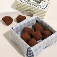 Close Up of Truffles From The Truffle Sniffer Cocoa Dusted Milk Chocolate Truffles
