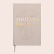 Front cover of the Designworks Ink Shiitake Happens Lined Notebook