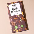 Gnaw Dark Chocolate Bar on Neutral Background