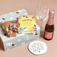 Build Your Own Gift Hamper for Her with contents on and around hamper box